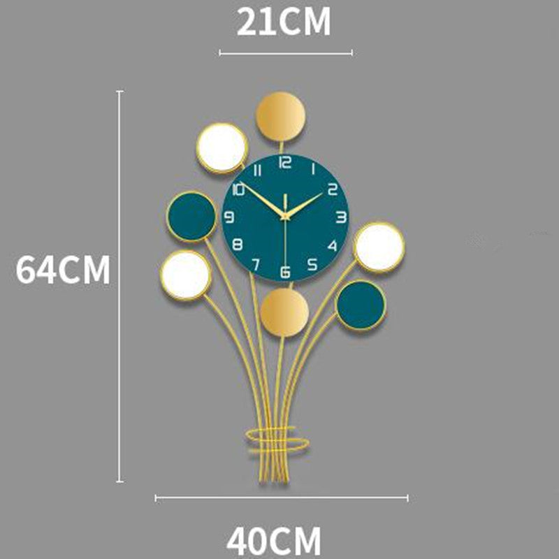 Light Luxury Creative Home Decoration Fashion Simple Wall Clock