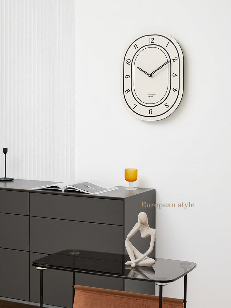 Punch-free Home Light Luxury Clock