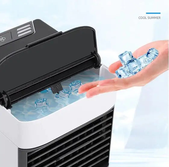 Portable Mini Air Conditioner Cold Air Desk Fan